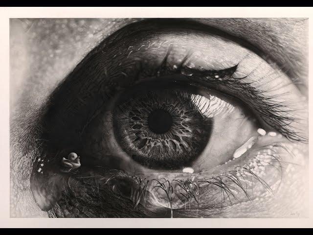 Drawing a Hyper Realistic Eye 2023