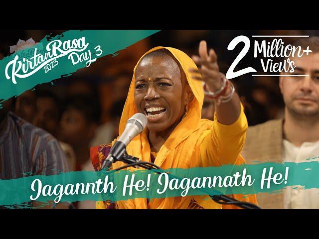 Jagannath He! Jagannath He! | Acyuta Gopi Mataji Special | Official Kirtan Rasa 2023 Dubai 4K