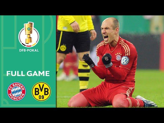 Robben makes the difference |  FC Bayern Munich - Borussia Dortmund | DFB-Pokal Quarter Final 2013