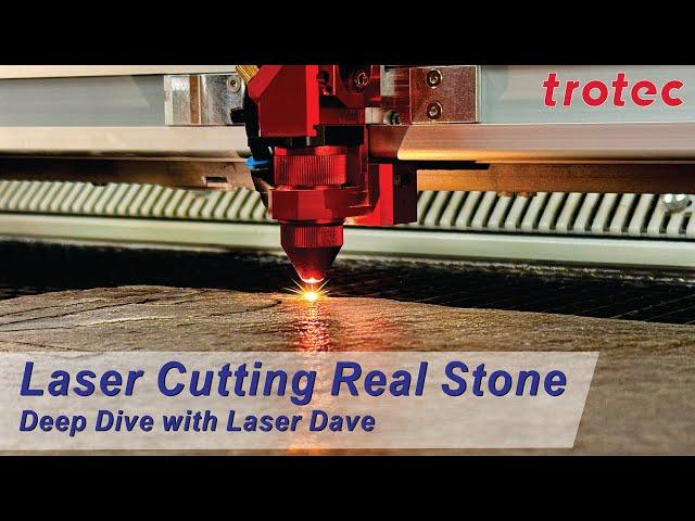 Stone Cutting - Deep Dive with laser Dave video