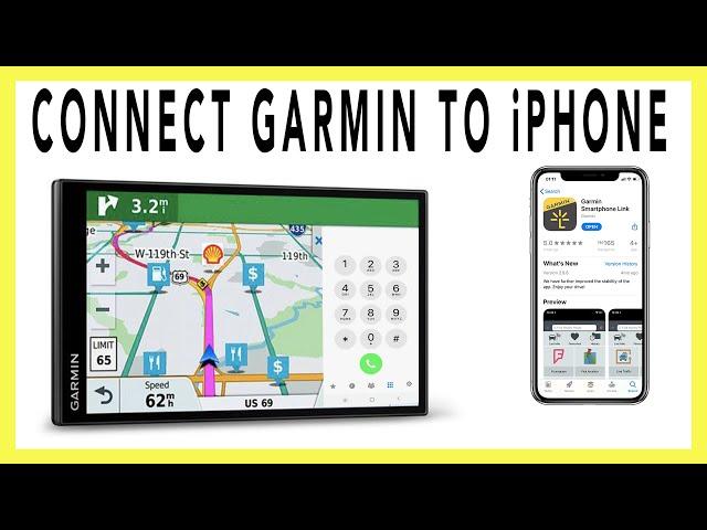 Sync Connect iPhone With Garmin GPS