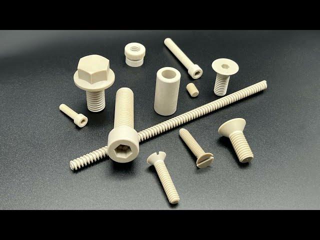 High Performance PEEK Fasteners - Custom Components