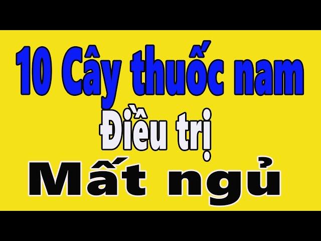 10 cây thuốc nam điều trị bệnh mất ngủ tốt nhất hiện nay