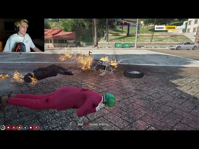 xQc f8 quit in mid of RolePlay - Heres why? | NoPixel 3.0