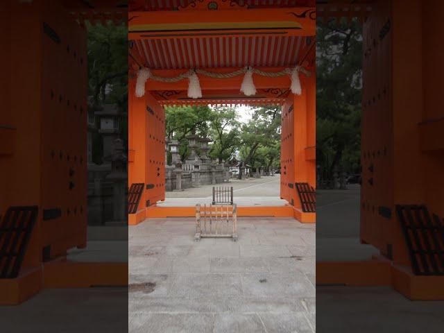 門から本殿までの速度を福男タイムに調整した西宮神社開門神事経路 Nishinomiya Shrine Opening Ritual Route Adjusted to FukuOtoko Speed