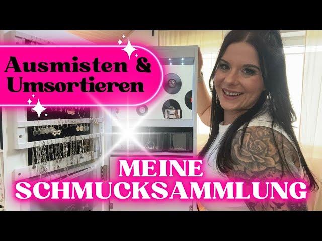 Meine SCHMUCKSAMMLUNG  ausmisten & umsortieren | Songmics Schmuckschrank