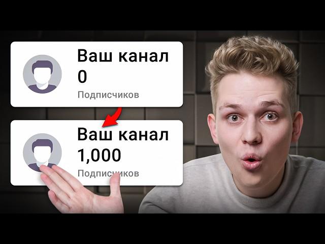 Как Набрать Подписчиков в Ютубе, Если у Тебя Их Ноль? [2024]  / Продвижение Youtube