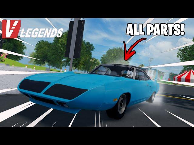 NEW BARN HUNT UPDATE PLYMOUTH SUPERBIRD! (Roblox Vehicle Legends)