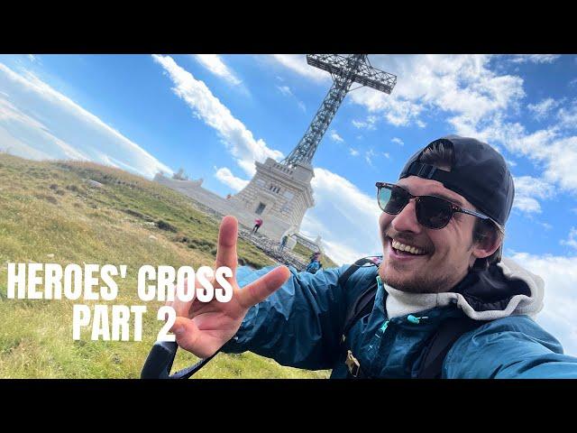 Epic hike to Heroes' Cross Romania | Conquering the mountain in my pyjamas