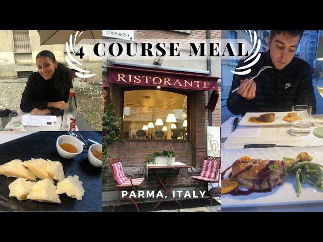 The BEST Italian Dinner! - Parma, ITALY VLOG - shopping, Zara haul