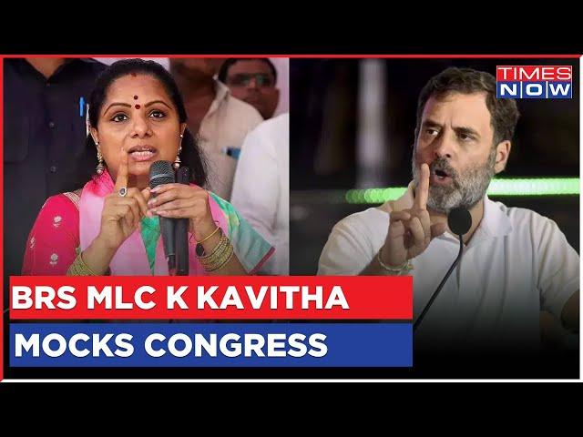 Telangana Election 2023 Updates: BRS Leader K Kavitha Tears Into Cong For Its 'Fake' Poll Promises