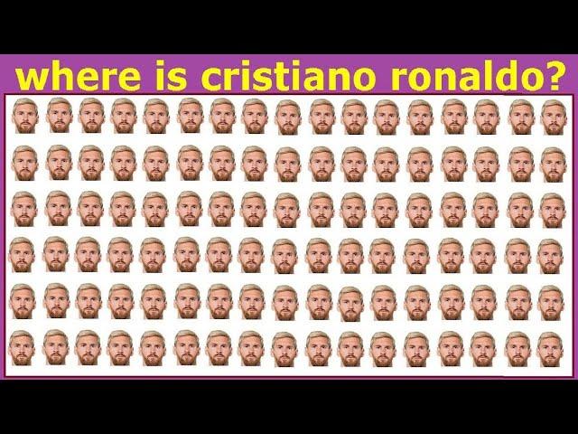 see and find cristiano ronaldo |the best football quiz,,fill the blanks if you can,messi ,ronaldo