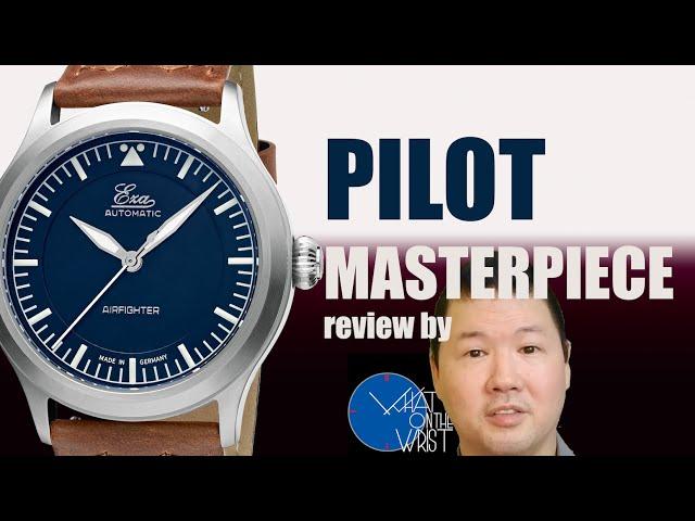 Engraved on Our Pilot Heart | review by @whatsonthewrist Eza AirFighter Engraving For Connoisseurs