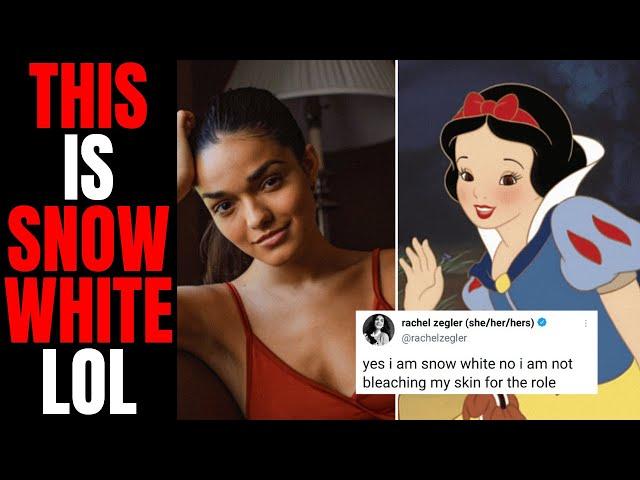 Woke Snow White Actress Rachel Zegler Deletes TERRIBLE Tweet | Another Disney Race Swap