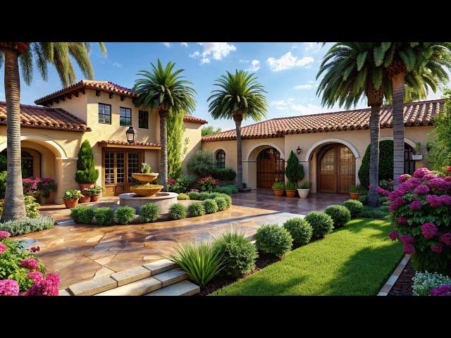 Elevate Your Landscape | Inspiring Spanish Style Yard Designs