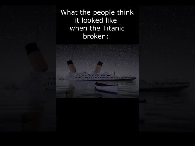 How the Titanic really sank