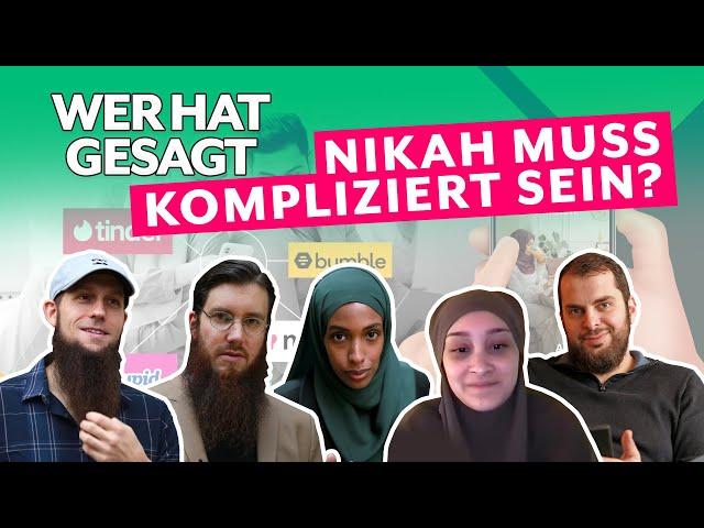 LIVE-TALK: WER HAT GESAGT, NIKAH MUSS KOMPLIZIERT SEIN?