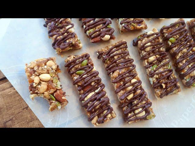 DIY "Kind" Bars Recipe~Easy to Make, Chewy Fruit & Nut Energy Bars!