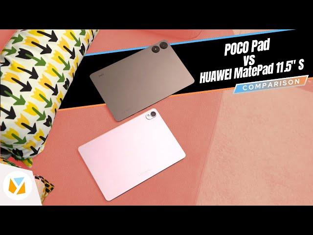 POCO Pad vs HUAWEI MatePad 11.5 S Comparison Review