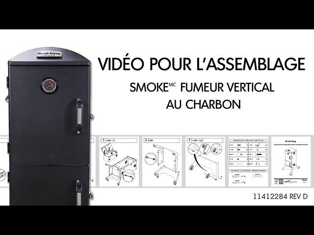 Vertical Charcoal Smoke Assembly - French | Broil King