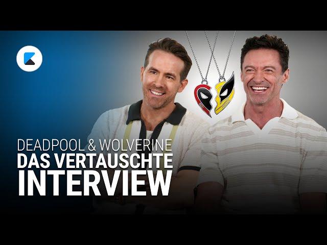 Deadpool & Wolverine: Das vertauschte Interview mit Ryan Reynolds und Hugh Jackman