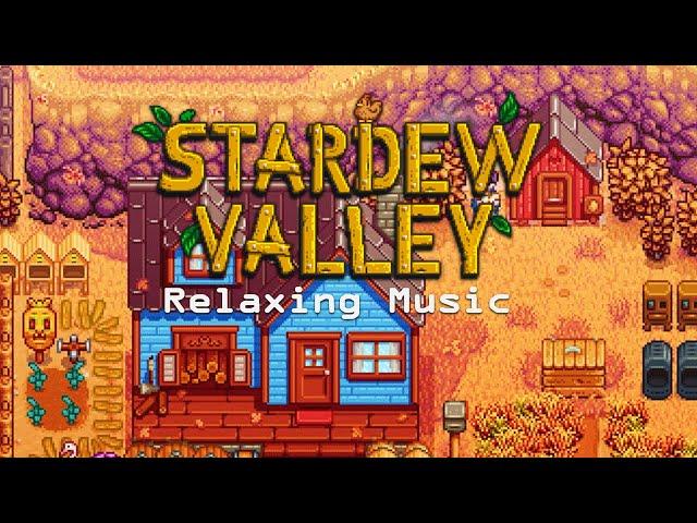 Stardew Valley | Relaxing chill music video game w/ farm sounds ambience [study, work and sleep]