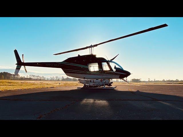 Helicopter crop dusting in Kentucky