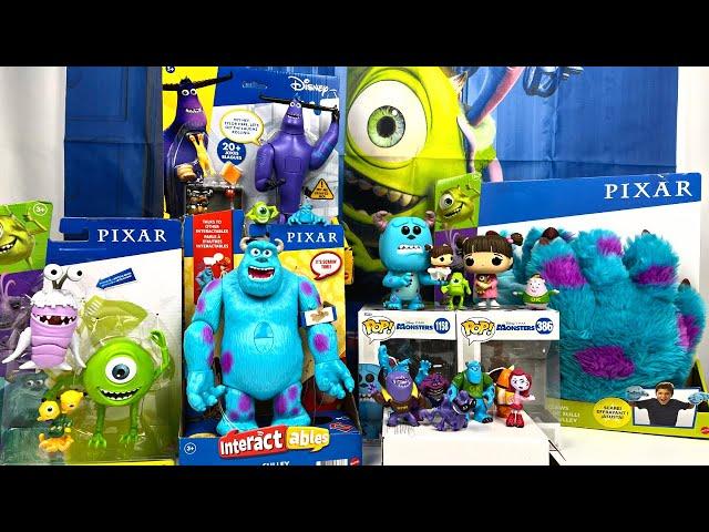 Disney Pixar Monsters Inc Toys Collection Unboxing Review | Boo Sulley Mike Monsters University