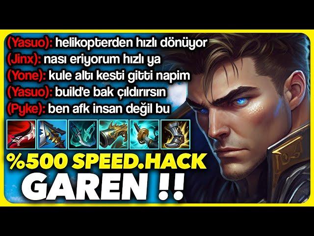 RAKİBİ ÇILDIRTAN GAREN BUİLD !! %500 SPEED HACK GİBİ DÖNÜYOR !! ORMAN GAREN | Ogün Demirci