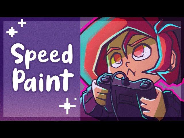 DRAW Self-portrait [SpeedPaint]