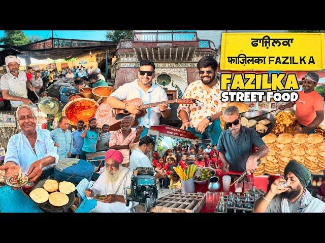 Punjab Tour Ep - 28 | Fazilka Punjab Street Food | Punjabi Best Street Food