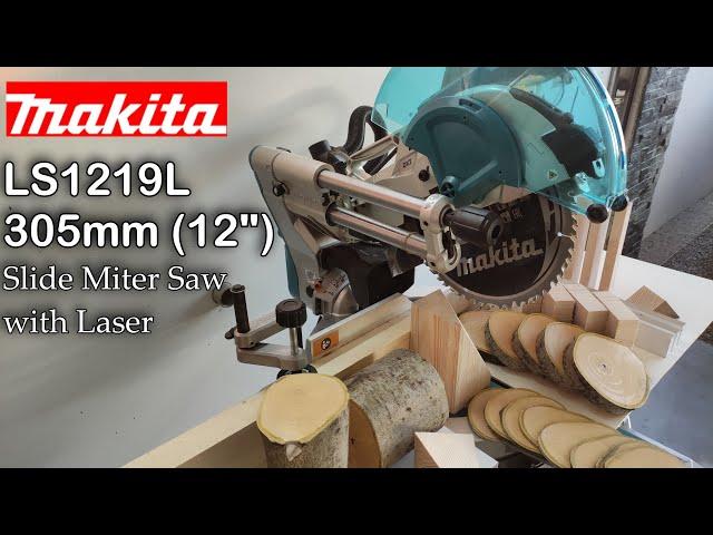 The Best Slide Miter Saw - Makita LS1219L 305mm  (12") 1800W   DXT - Unbox and test