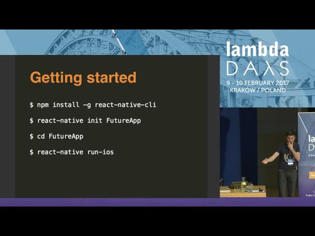 Using Clojurescript to launch iOS/Android apps to 1M users - Emin Hasanov (Lambda Days 2017)