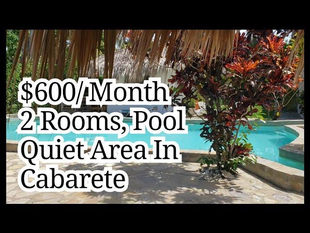 $600 House For Rent In The Dominican Republic || Cabarete House For Rent || House with Pool For Rent