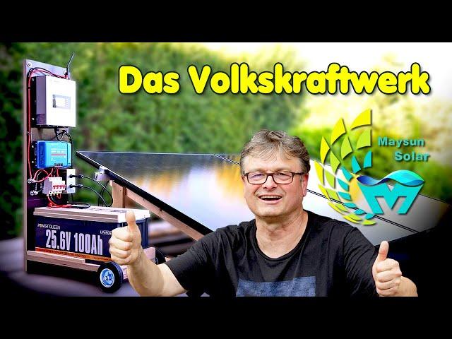 Besser als die Konkurrenz? DIY-Lösung mit Maysun-Modulen, Speicher & dynamischer Trucki-Einspeisung!