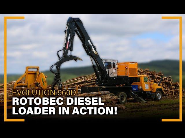 Rotobec Evolution 960 Diesel Loader: The Redefined Operator Station