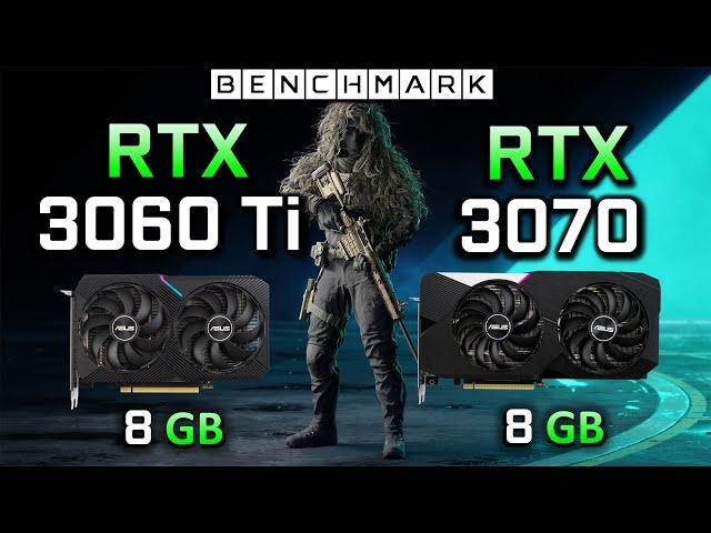 Geforce RTX 3060 Ti vs RTX 3070 Test in 8 Games // 1080p, 1440p, 2160p