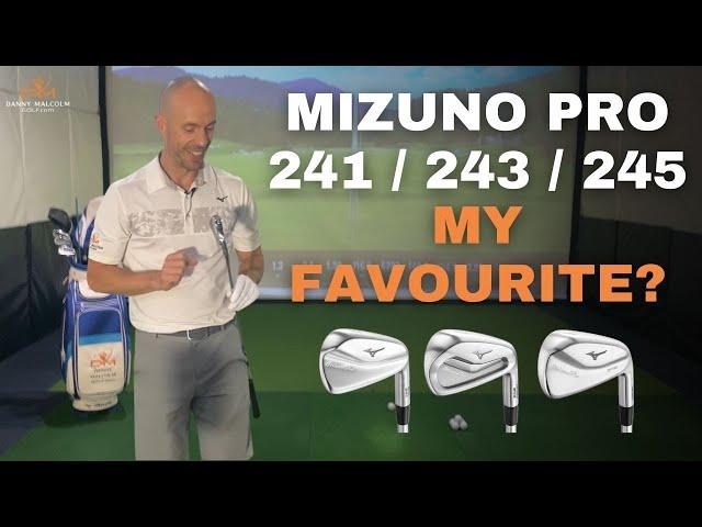 MIZUNO PRO 241, 243, 245 Irons | Danny’s Club Fitting