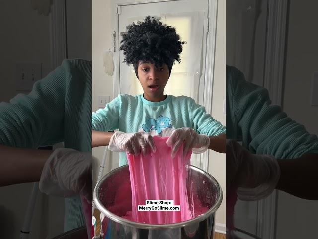 Making a SUMMER Slime ️ #shorts