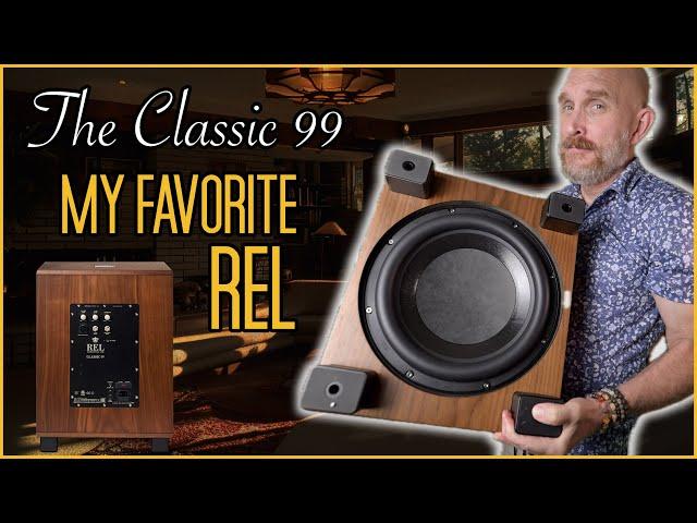 Improve ANY HiFi System with The REL Classic 99 Subwoofer.  More than "Bigger, Faster, Stronger"!