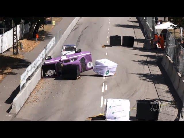 Historisk Motor Sport Danmark (86) 2018. QR Copenhagen Historic Grand Prix. Crash Rolls Red Flag