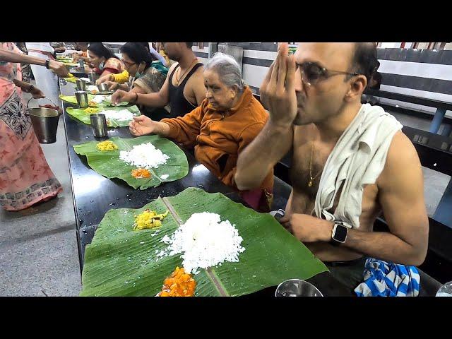 Free Brahmin Meals, ఉచిత బ్రాహ్మణ భోజనాలు @ Srisailam Temple | Om Namah Sivaaya | Amazing Food Zone