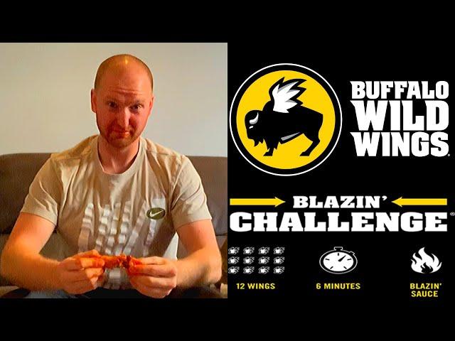 Hottest Wings At Buffalo Wild Wings | BLAZIN WING CHALLENGE