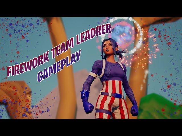 Fortnite Firework Team Leader NEW SYD STYLE Gameplay