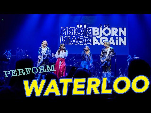 Bjorn Again perform ABBA's hit Waterloo