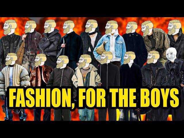 FASHION, FOR THE BOYS