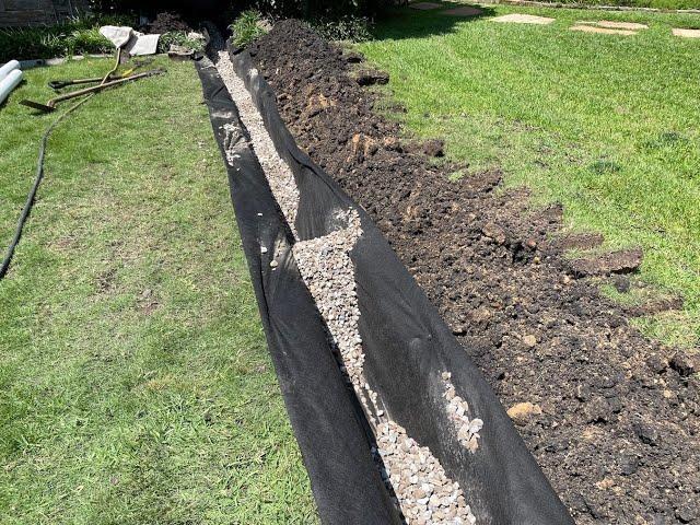 How to Install a French Drain Correctly - Step by Step