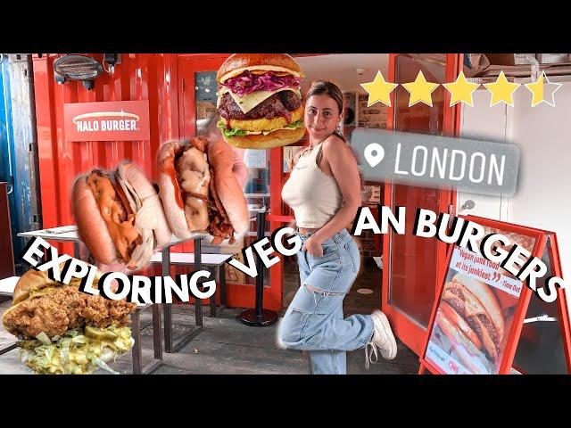 Hunting for the best vegan burgers in London 