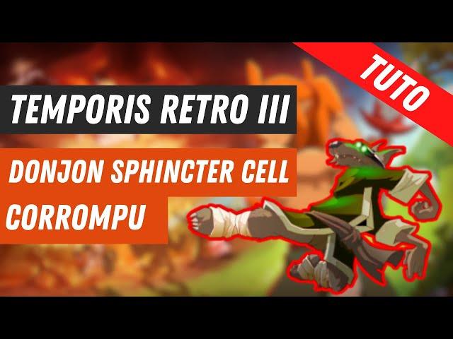 [DOFUS] TUTO DONJON SPHINCTER CELL CORROMPU AUTOWIN - DOFUS RETRO TEMPORIS 3