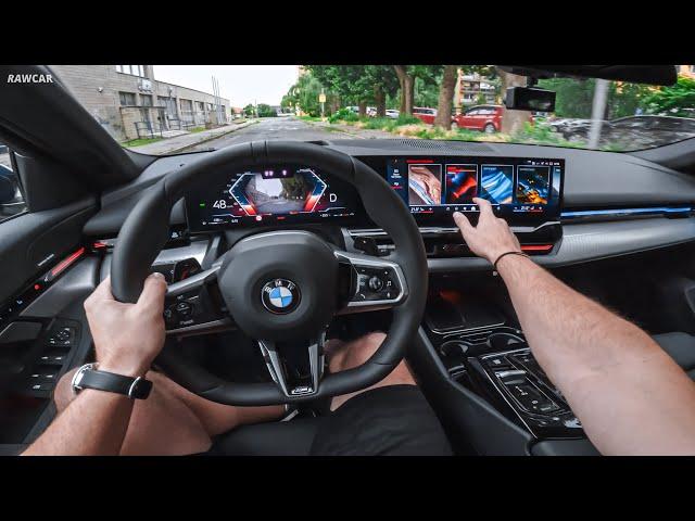 2024 BMW 5 Series Touring (520d M Sport) - POV Test Drive